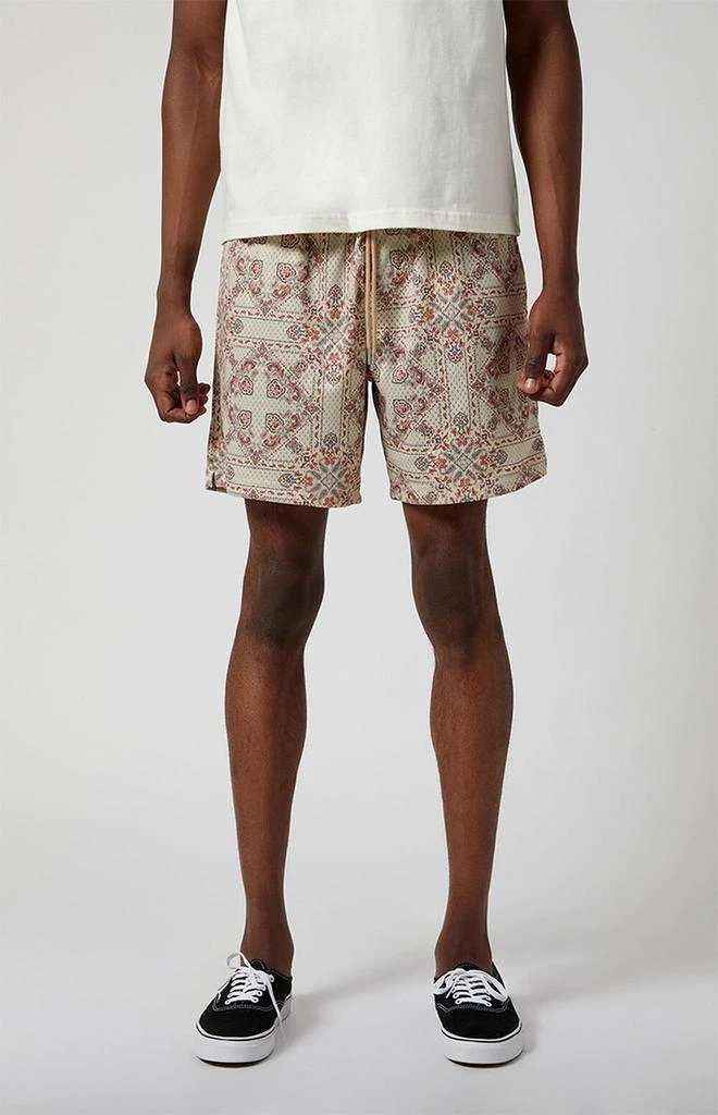 PacSun Bandana Mesh Basketball Shorts 3