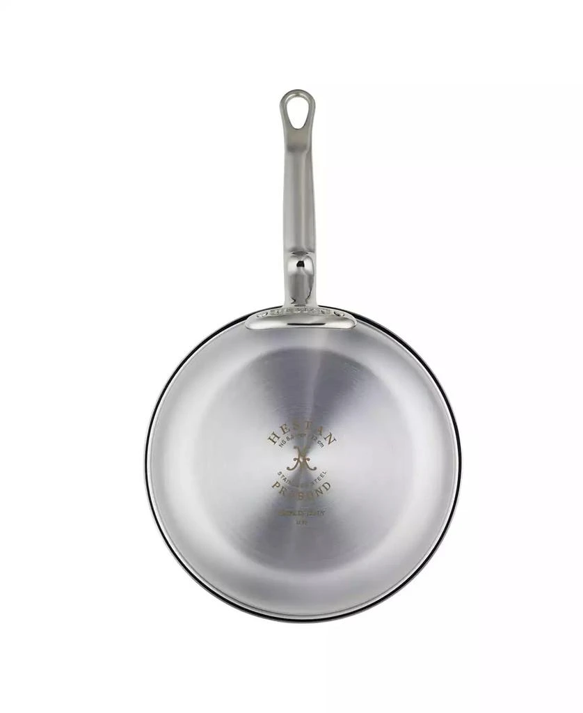 Hestan ProBond Clad TITUM® Stainless Steel Nonstick, Set of Two-  8.5" Open Skillet 11" Open Skillet 3