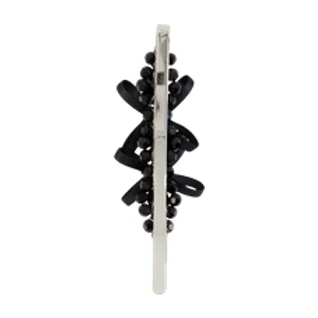 Simone Rocha Intricate Crystal-Embellished Black Hair Clip 2
