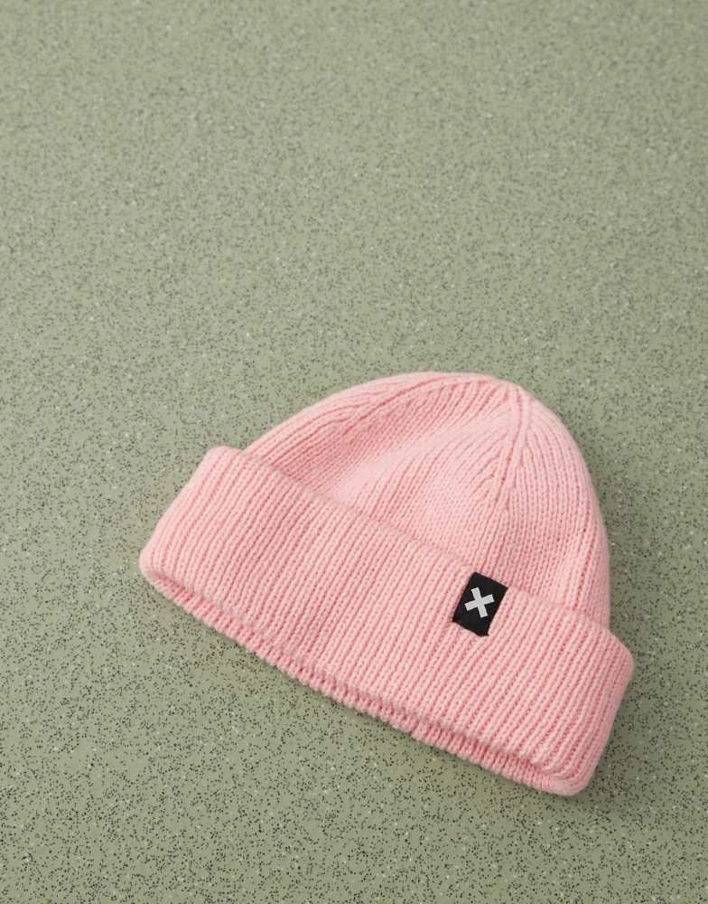 COLLUSION COLLUSION fisherman beanie in cotton candy 2