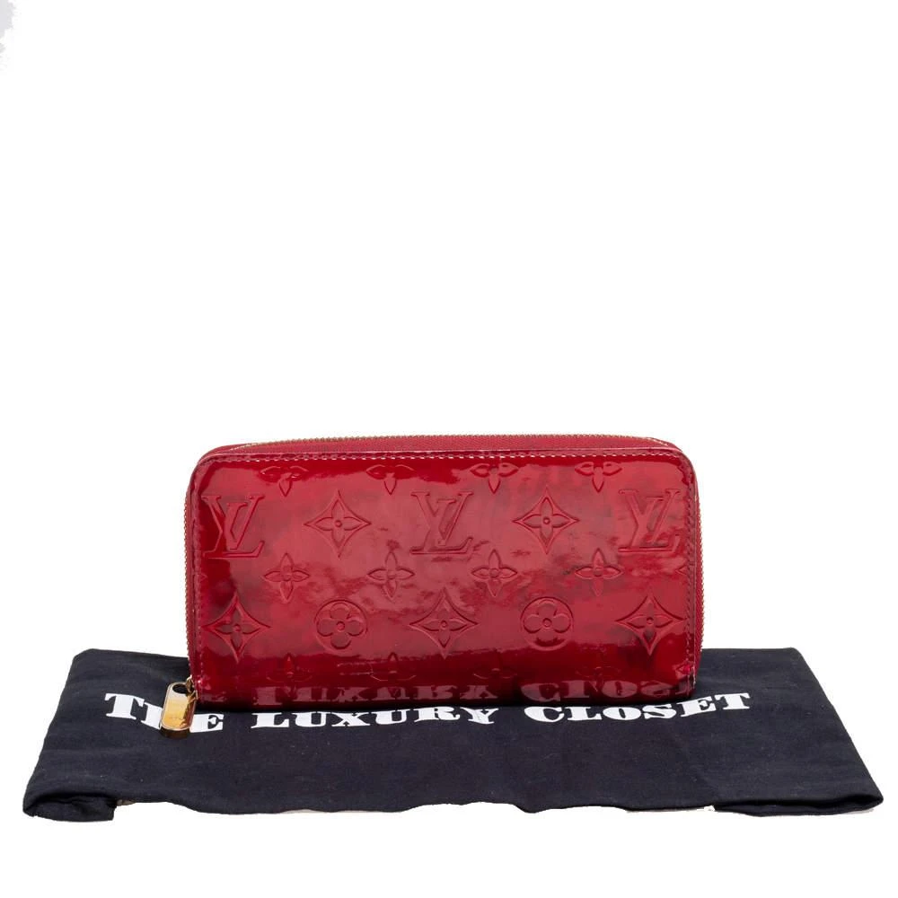 Louis Vuitton Louis Vuitton Pomme D’amour Monogram Vernis Zippy Wallet 9