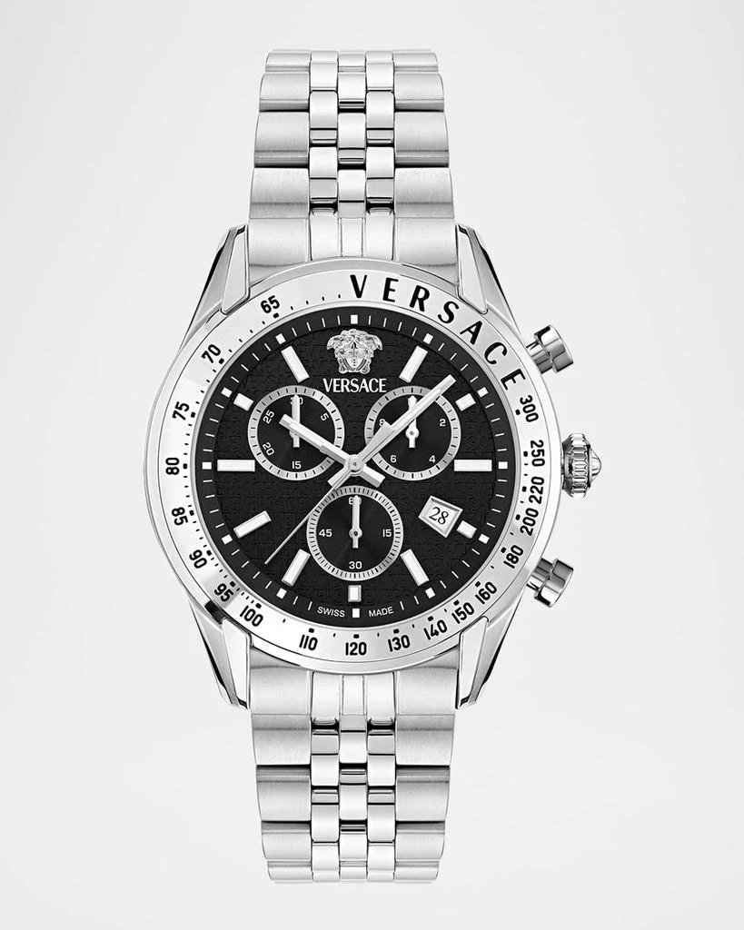 Versace Versace Chrono Master 44mm Stainless Steel Bracelet Watch 1