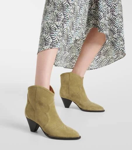 Isabel Marant Darizo suede ankle boots 4