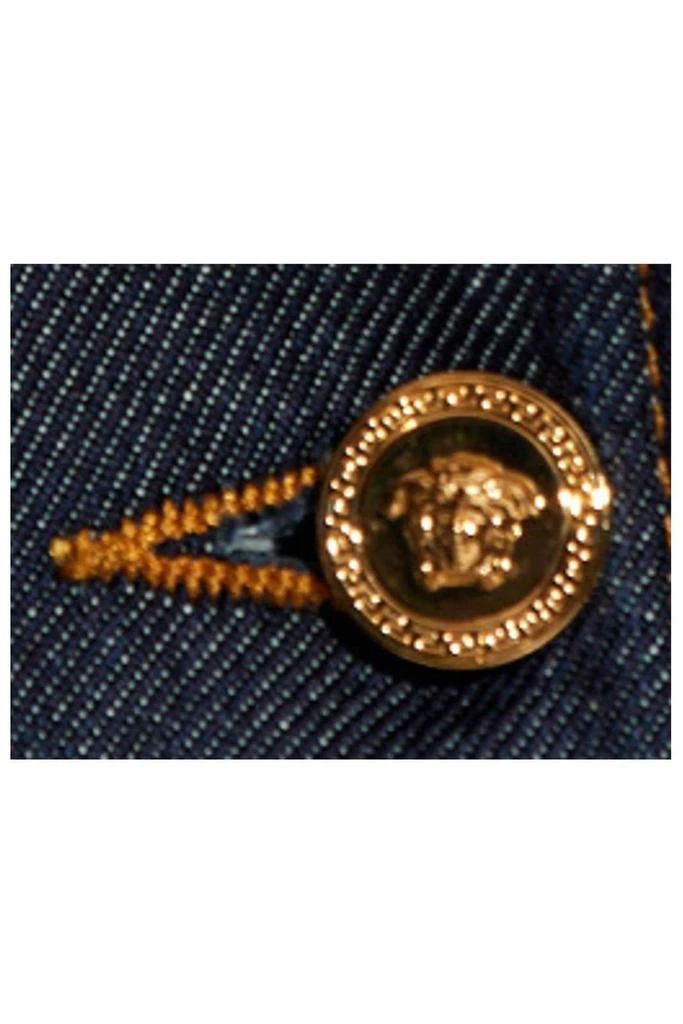 Versace Versace Button-Up Denim Gilet 5