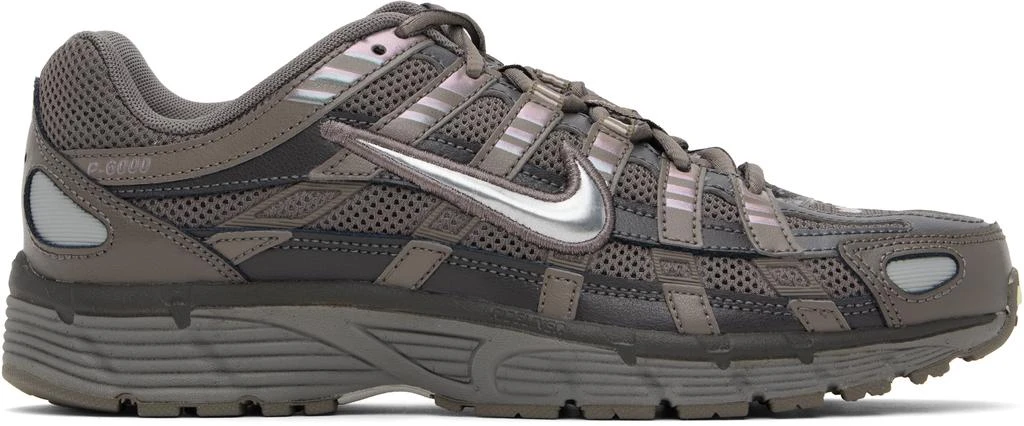 NIKE Gray P-6000 Sneakers 1