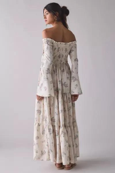 Kiss The Sky Kiss The Sky Off-The-Shoulder Bell Sleeve Maxi Dress 3