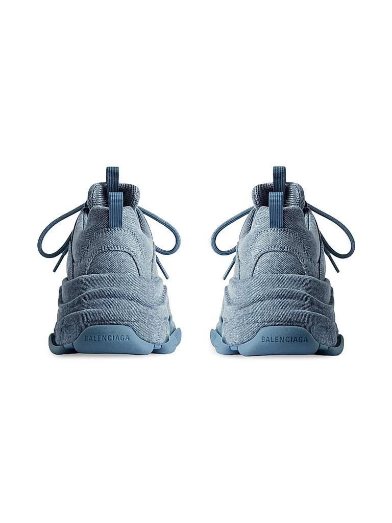 Balenciaga Triple S Sneakers Denim 4