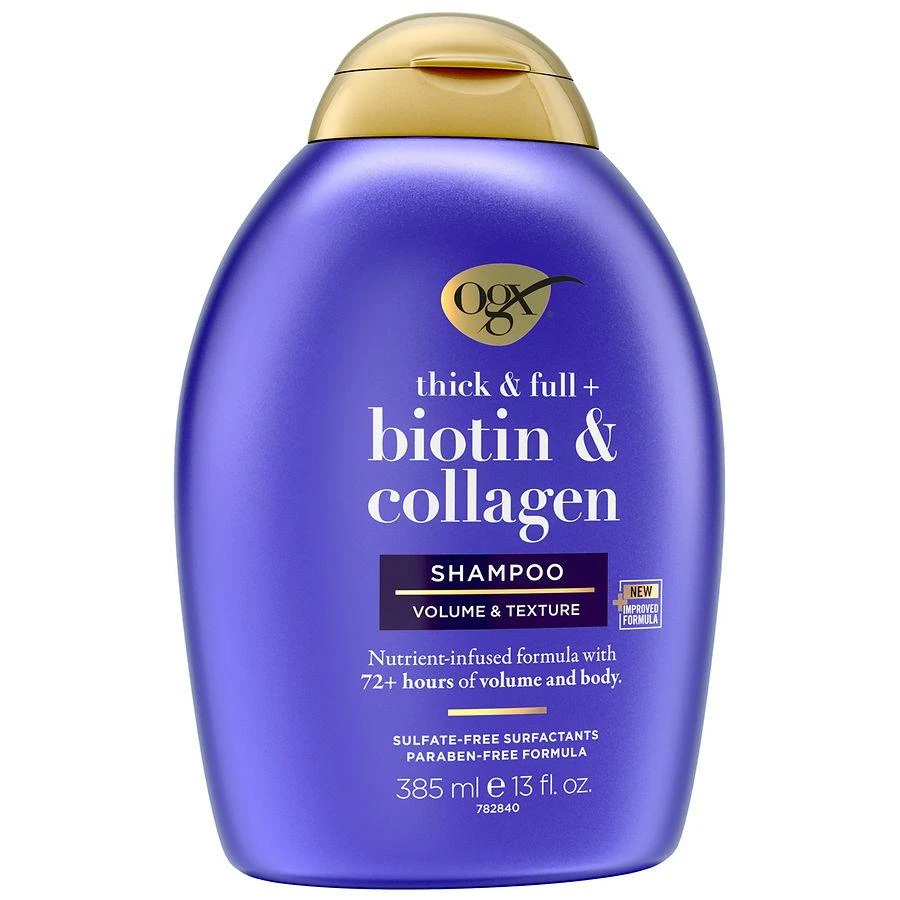 OGX Thick & Full + Biotin & Collagen Volumizing Shampoo 3