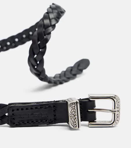 ETRO Braided leather belt 3