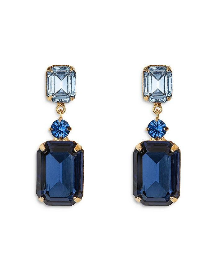 Jennifer Behr Justine Gemstone 
Crystal Drop Earrings