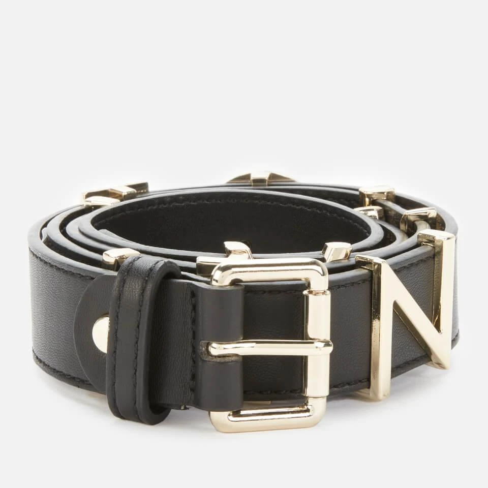 Mario Valentino Valentino Women's Emma Winter Belt - Black 1