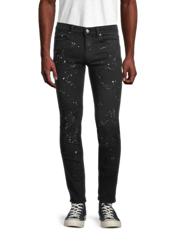 BLK DNM Paint Splatter Skinny Jeans 1