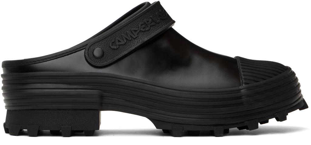 CAMPERLAB Black Traktori Clogs