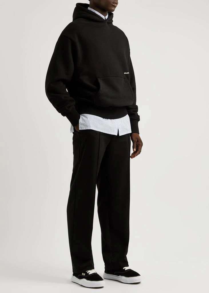 ABOUT BLANK Tapered jersey trousers 4