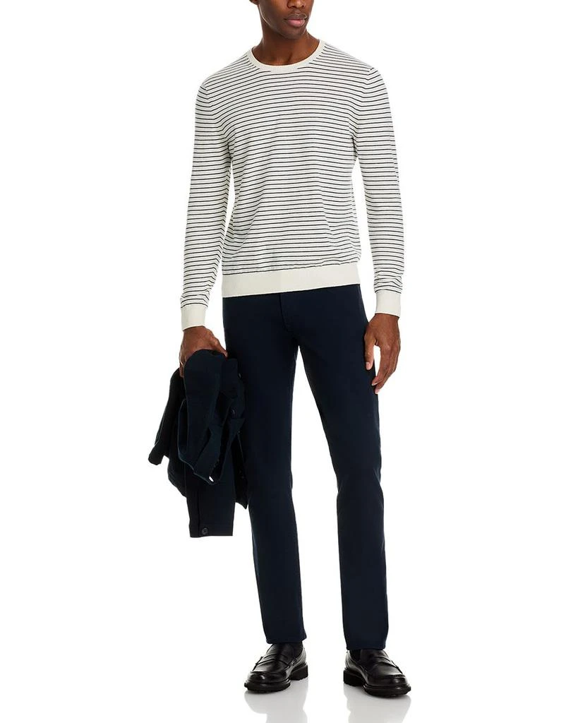 The Men's Store at Bloomingdale's Cotton Cashmere Striped Crewneck Sweater - Exclusive 2