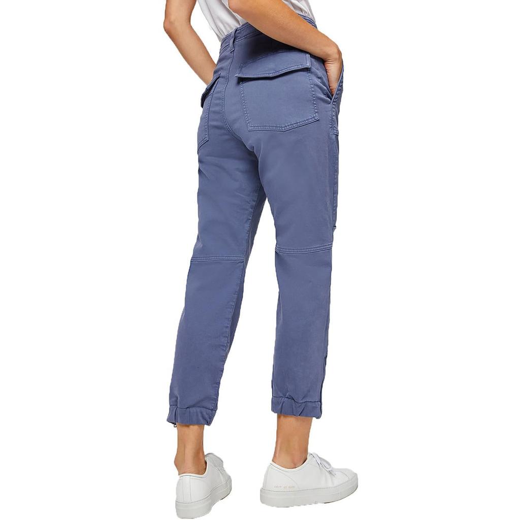 7 For All Mankind Womens Zipper Cotton Jogger Pants