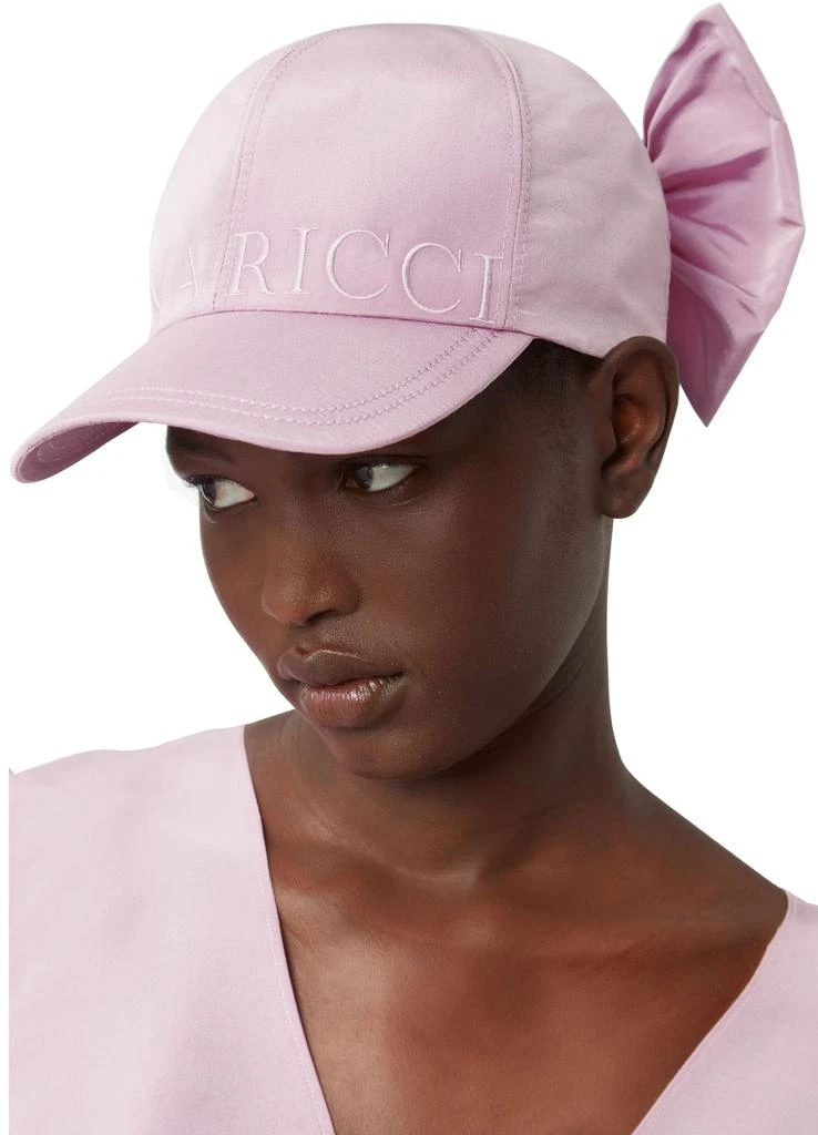 Nina Ricci Taffeta bow baseball cap 3