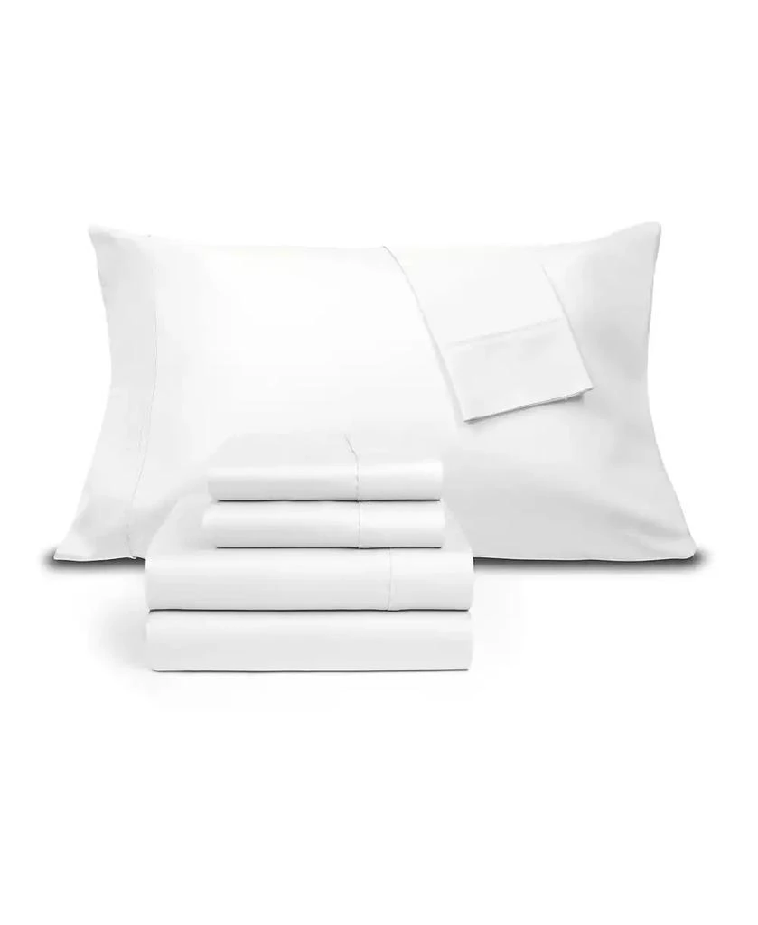 AQ Textiles Platinum Performance 1800 Thread Count 6pc Cotton Blend Sheet Set 1