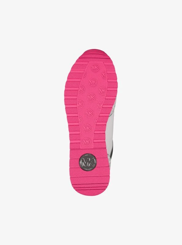 Michael Kors Maddy Two-Tone Logo Trainer 6