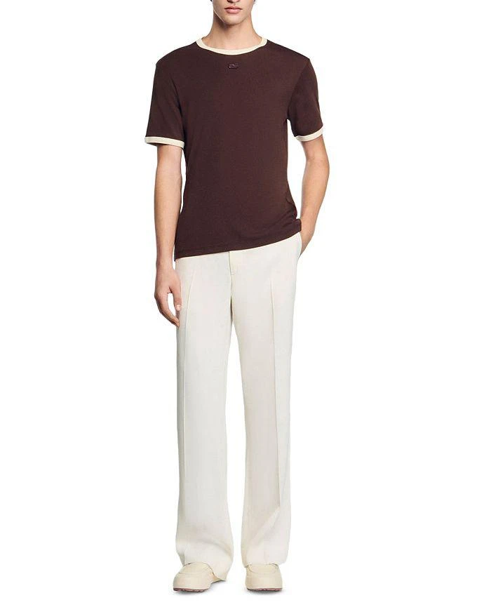 Sandro Logo Ringer Tee 2