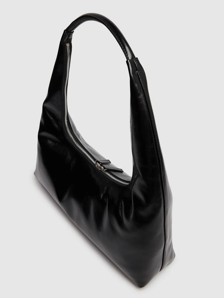 Marge Sherwood Large Hobo Plain Leather Shoulder Bag 4