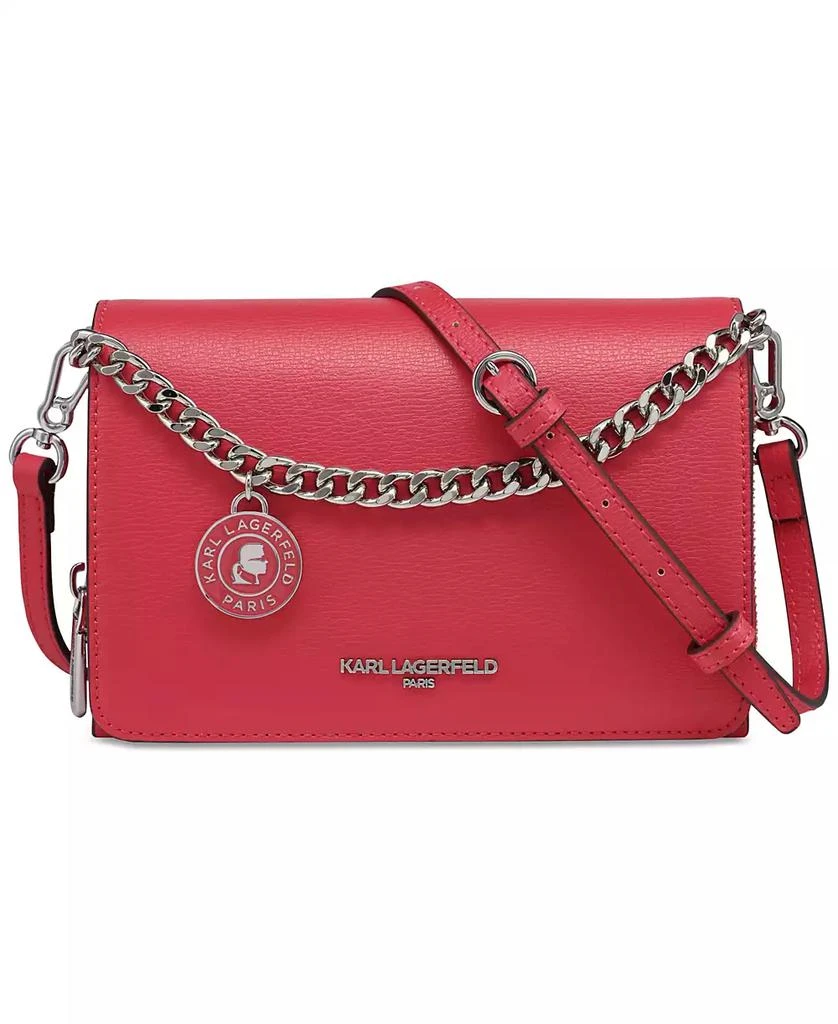 Karl Lagerfeld Paris Lourdes Chain Strap Crossbody Bag 1