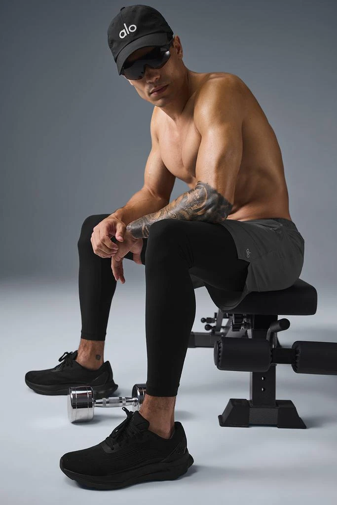 Alo 5" Revival 2-in-1 Pant - Anthracite/Black 4