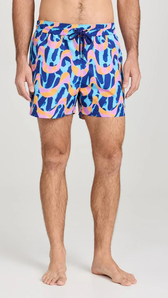 Frescobol Carioca Frescobol Carioca x John Booth Sport Swim Shorts 4" 6