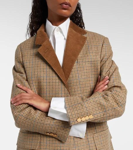 Thom Browne Gunclub houndstooth wool blazer 4