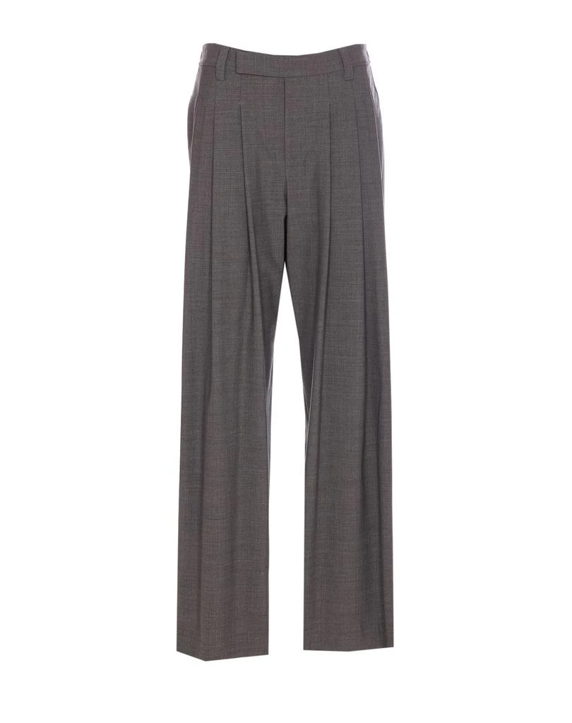 Brunello Cucinelli Brunello Cucinelli Sartorial Baggy Wide-Leg Trousers from Cettire