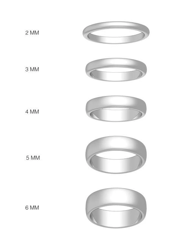 Saks Fifth Avenue Build Your Own Collection Platinum Band Ring 3