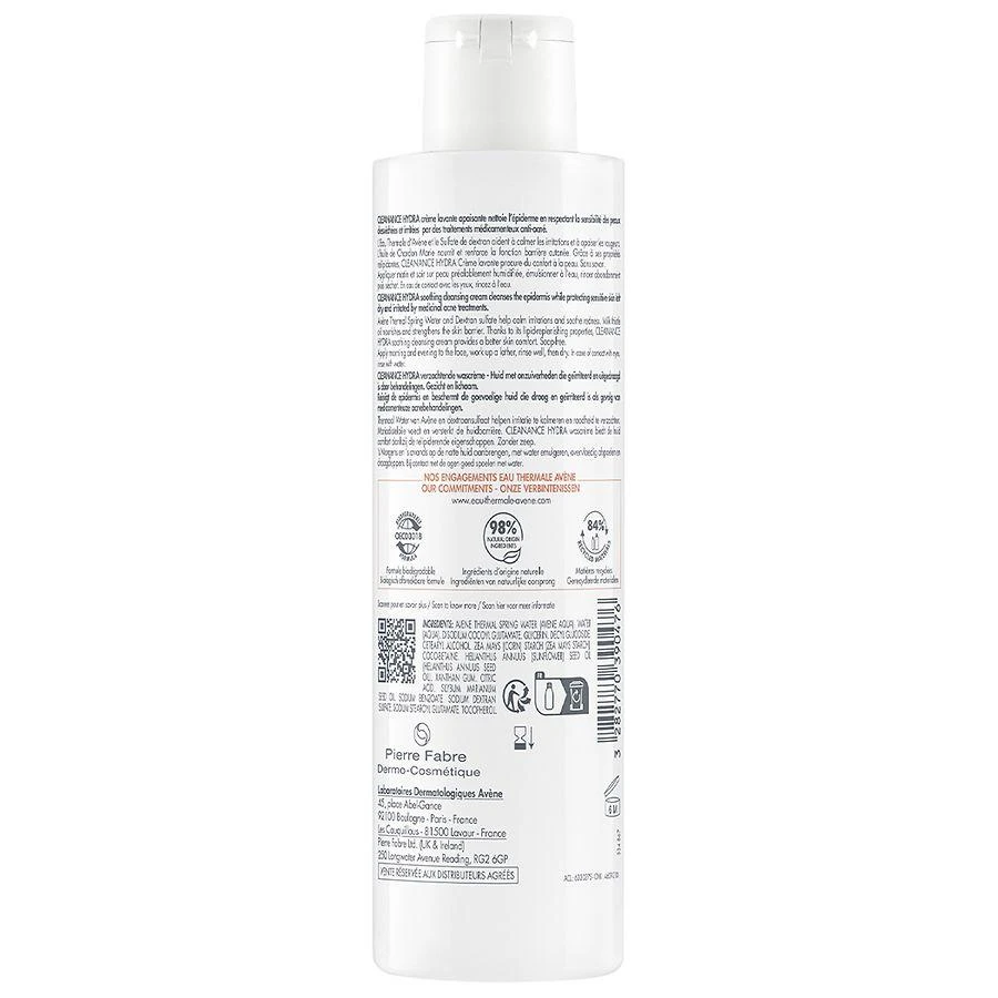 Avene Cleanance HYDRA Soothing Cleansing Cream, Adjunctive Care for Acne Treatments 2