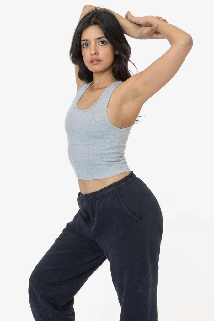 Los Angeles Apparel 4308 - Baby Rib Crop Tank 5