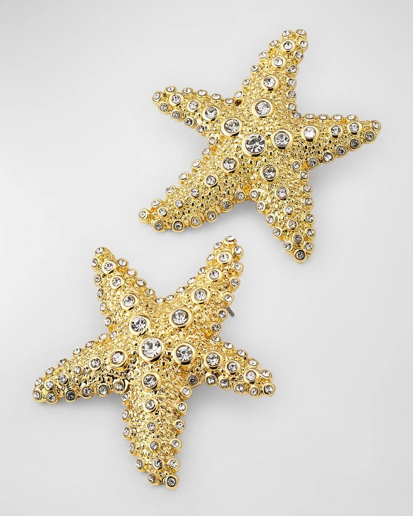 BaubleBar Sea Star Gold-Plated Earrings 3