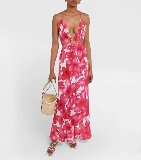 Colette floral cutout maxi dress  On Sale Now with Up to 51% Off |  Discover Exclusive Deals & Savings at BeyondStyle  Authentic Alexandra  Miro alexandra miro|women|n|clothing|e|dresses|designers|m|w|maxi dresses|o  with Limited-Time Discounts,