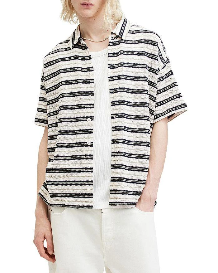 ALL SAINTS Jackson Relaxed Fit Short Sleeve Shirt 3
