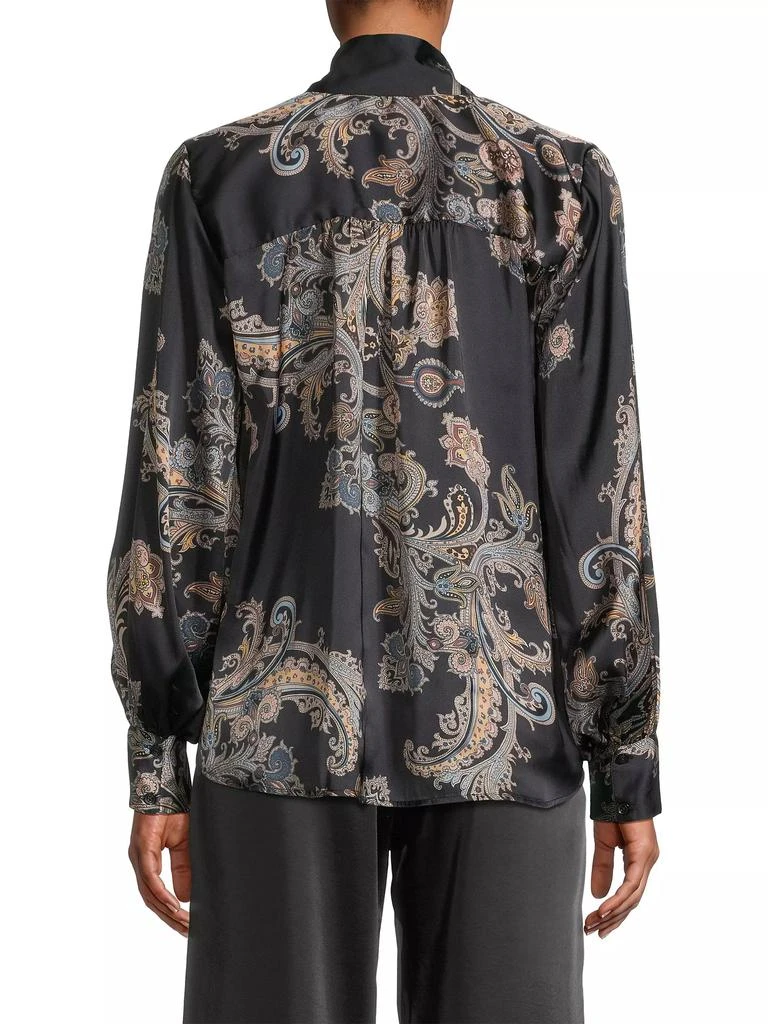 Karmamia Noelle Printed Satin Blouse 5