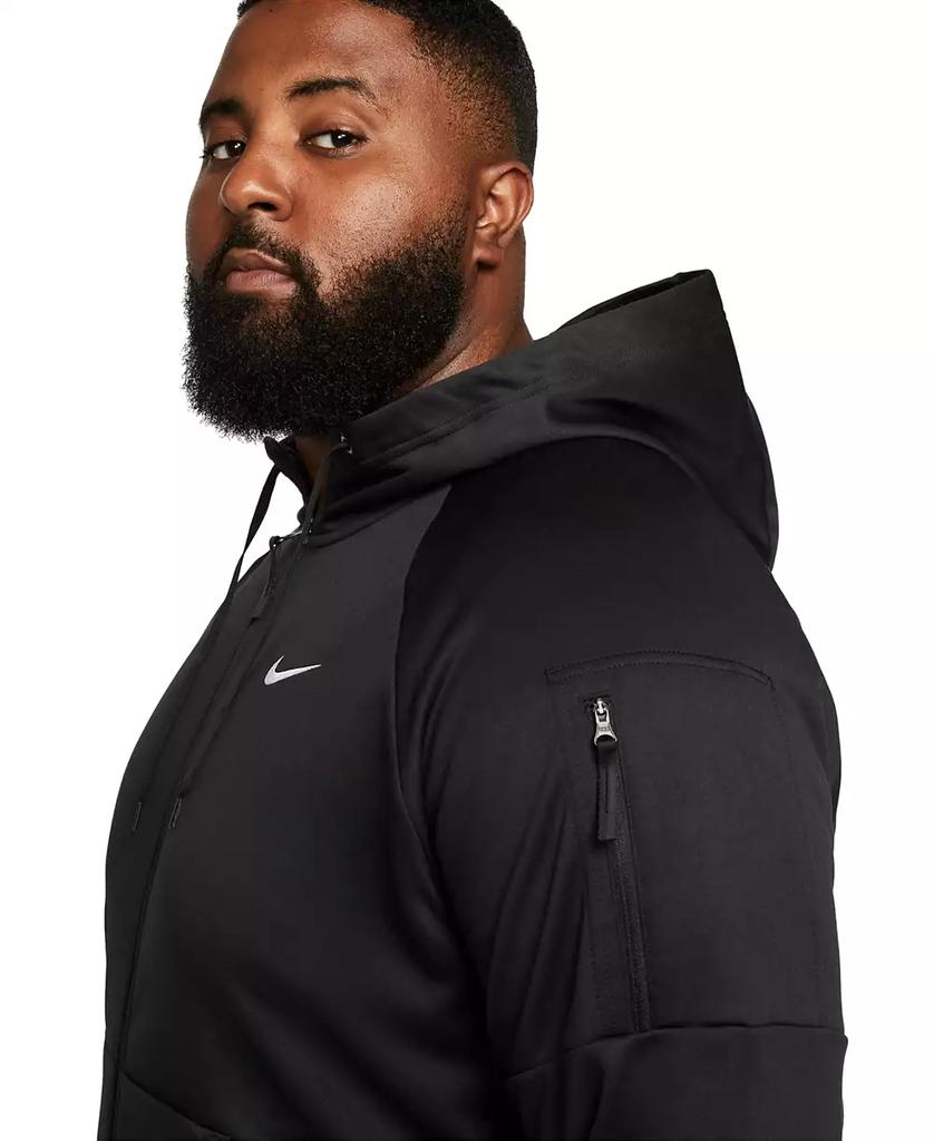 Nike Men s Therma FIT Full Zip Logo Hoodie Tops Free Shipping BeyondStyle