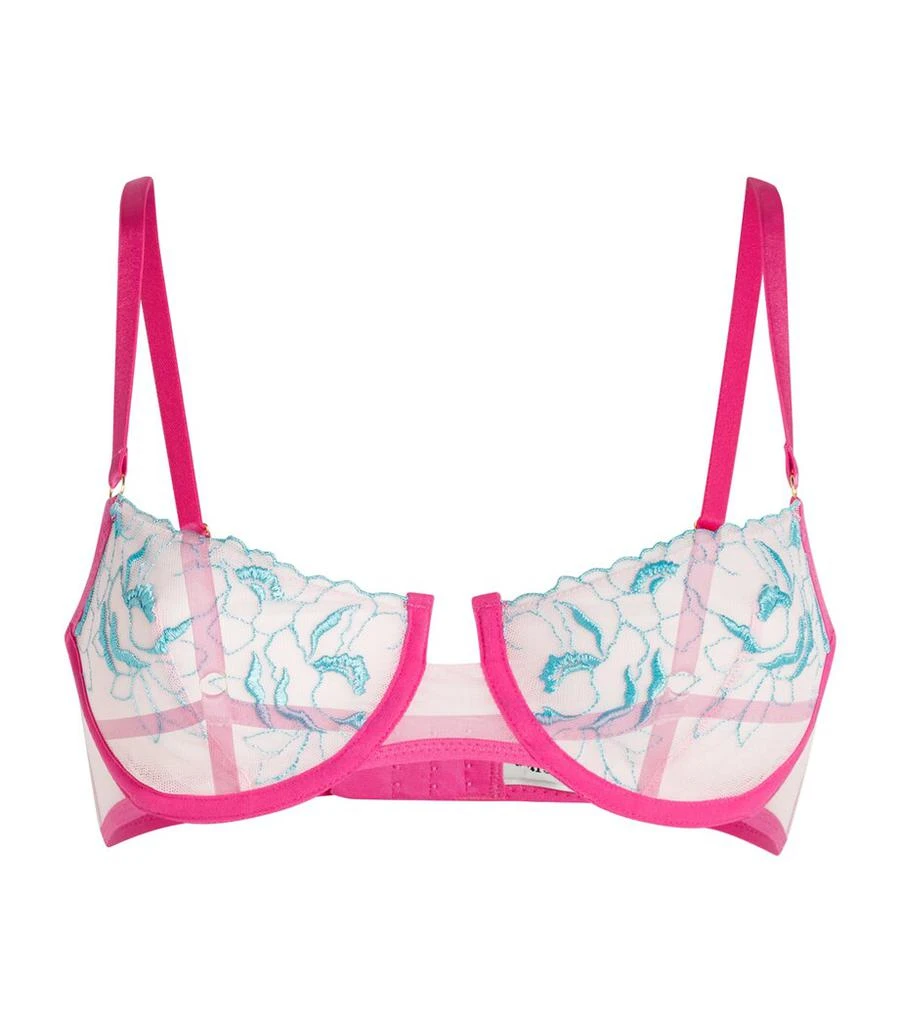 Dora Larsen Embroidered Audrey Underwire Bra 1