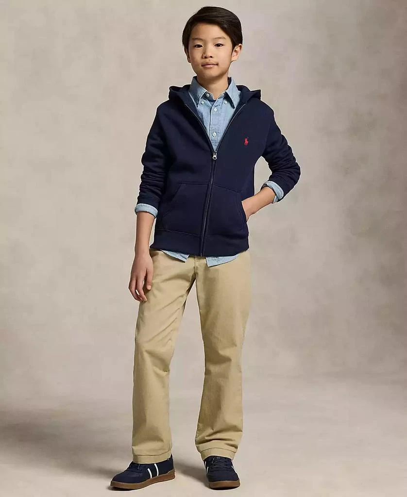 Ralph Lauren Big Boys Cotton Fleece Zip Up Hoodie 2
