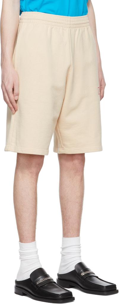 Martine Rose Beige Cotton Shorts