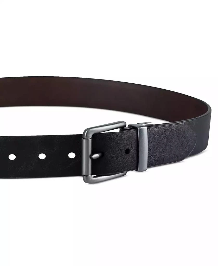 Levi's Men's Logo Buckle Stretch Reversible Leather Belt 3