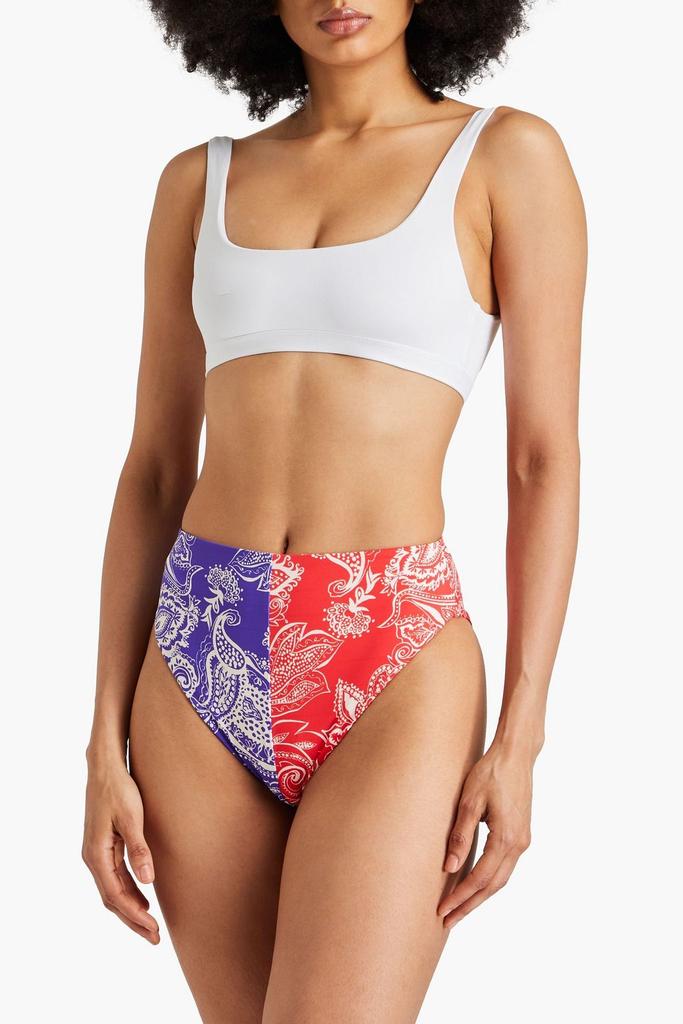 Mara Hoffman Imina printed bikini briefs