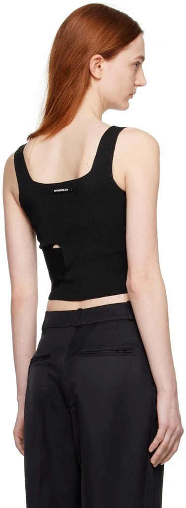 Boyarovskaya Black Tape Tank Top 3