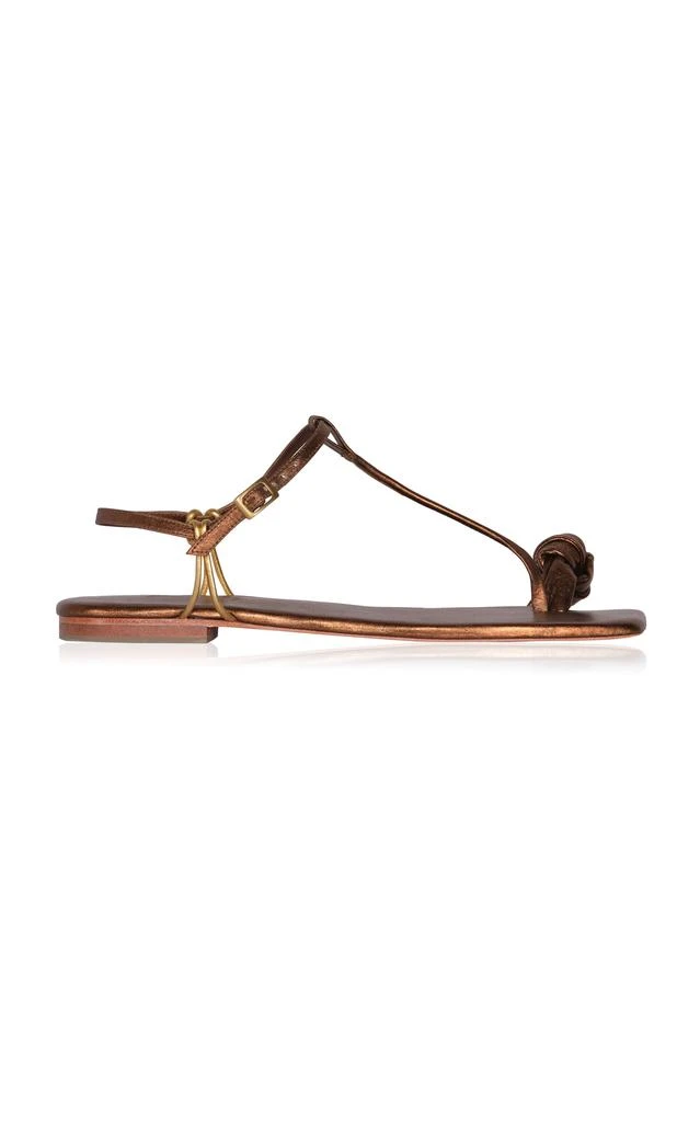 JOHANNA ORTIZ Johanna Ortiz - Tone Poem Leather Sandals - Brown - IT 39 - Moda Operandi 1