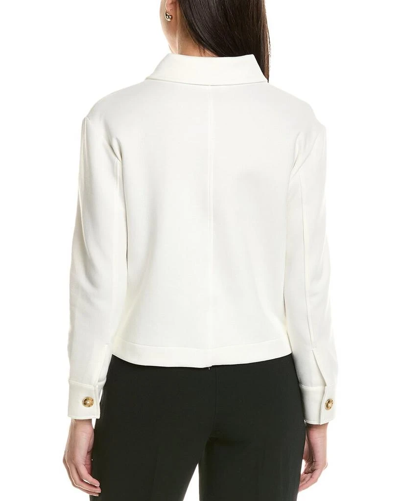 Elie by Elie Tahari Zip-Up Collared Jacket 2