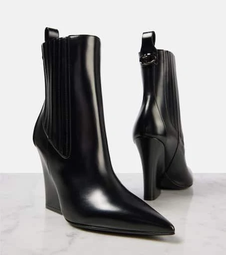 Valentino VLogo Lockette leather ankle boots 5