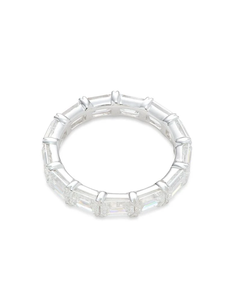 Saks Fifth Avenue 14K White Gold 
5.29 TCW Lab-Grown Diamond Band Ring 3