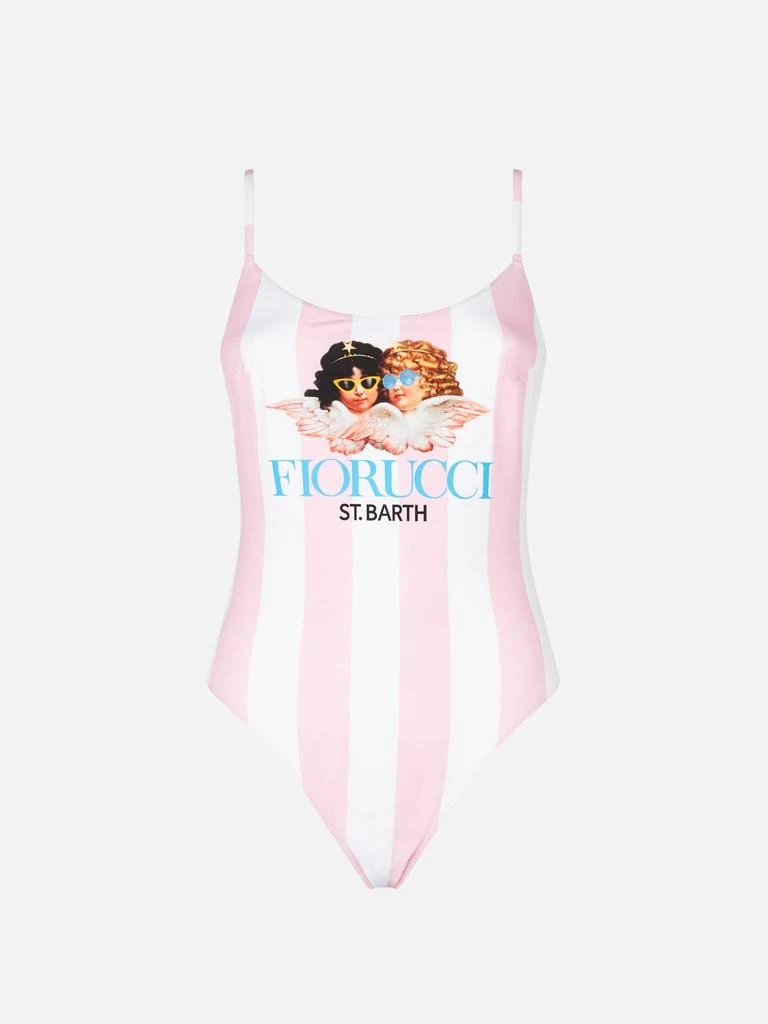 Mc2 Saint Barth Stripes Angels Fiorucci One Piece Swimsuit | Fiorucci Special Edition 2