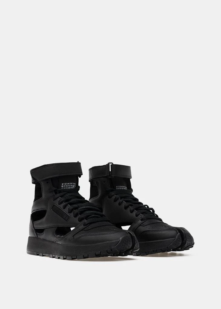 MAISON MARGIELA Maison Margiela Black Reebok Edition Tabi Sneakers 3